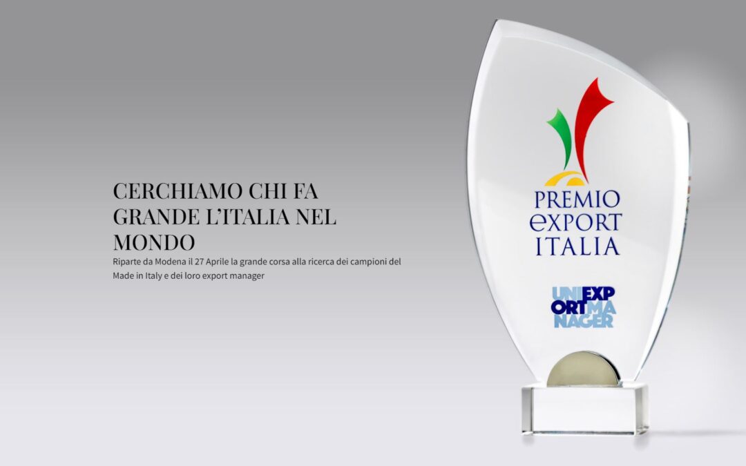 “EXPORT ITALIA” AWARD: TECHINNOVA PARTICIPATES WITH ENTHUSIASM