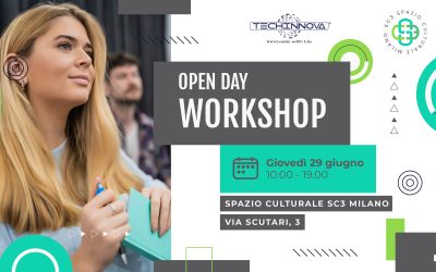 Spazio Culturale SC3 Milano: Techinnova presenta “Open Day – Giornata di presentazione Workshop”